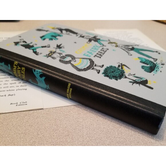 Grimm's fairy tales 1954 junior deluxe edition hardcover book vintage - Picture 6 of 11